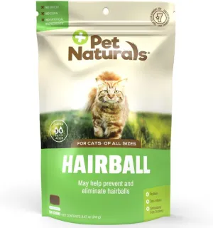 Pet Naturals Hairball Supplement Chews For Cats