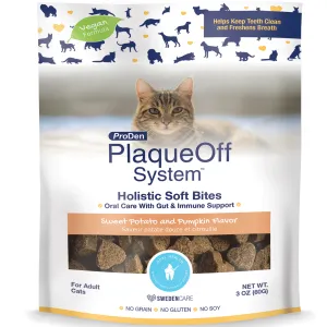 PlaqueOff Holistic Soft Bites Sweet Potato Cat Treats