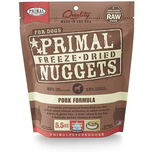 Primal Freeze Dried Canine Pork Formula