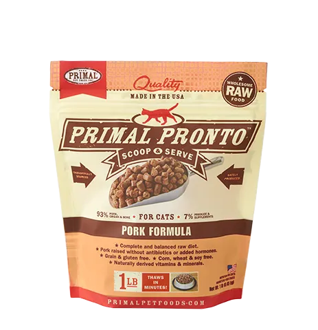 Primal Pet Foods Feline Raw Frozen Pronto