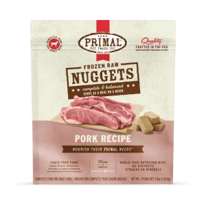 Primal Raw Frozen Pork Formula For Dogs