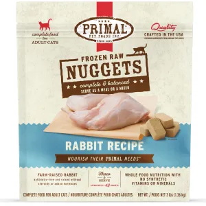 Primal Raw Rabbit Cat Food