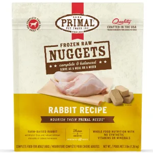 Primal Raw Rabbit Dog Food