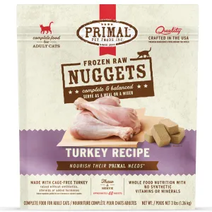 Primal Raw Turkey Cat Food