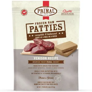 Primal Raw Venison Dog Food