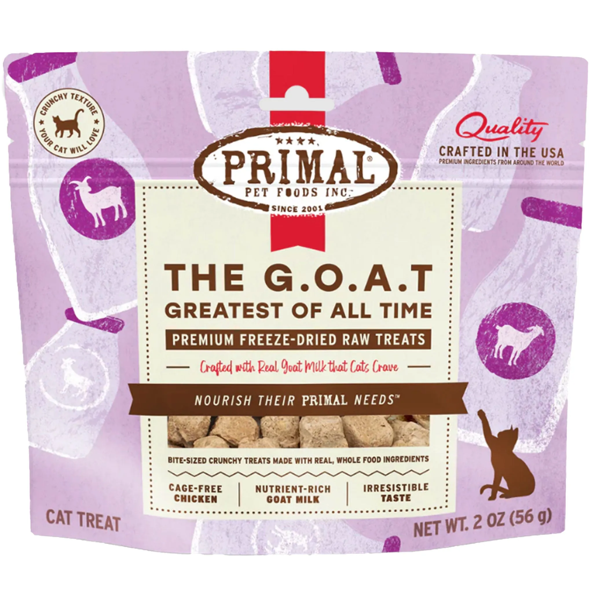 Primal The G.O.A.T. Chicken Cat Treats
