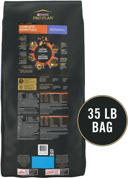 Purina Pro Plan Adult Shredded Blend Lamb & Rice Dry Dog Food