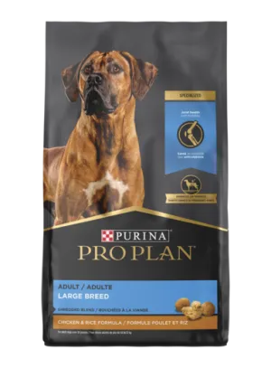 Purina Pro Plan Adult Shredded Blend Large Breed Formula Dry Dog Food
