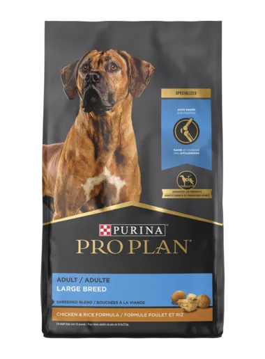 Purina Pro Plan Adult Shredded Blend Large Breed Formula Dry Dog Food