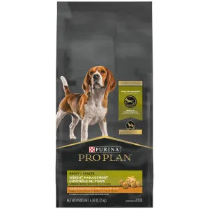 Purina Pro Plan Adult Shredded Blend Weight Management Chicken & Rice Formula Dry Dog Food Small Bag