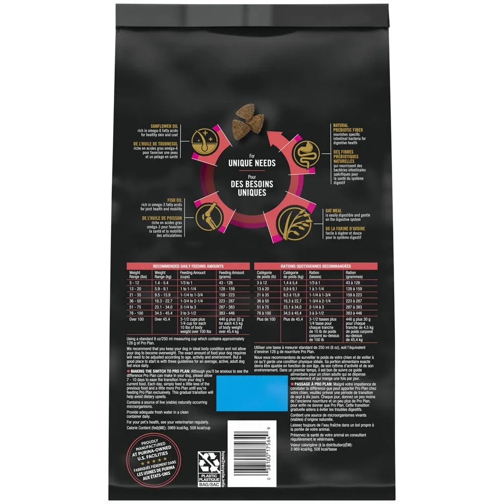 Purina Pro Plan High Protein Sensitive Skin & Sensitive Stomach Lamb & Oat Meal Formula Dry Dog Food