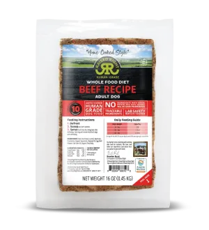 Raised Right Original Beef Adult Dog Recipe