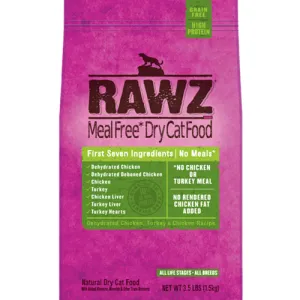 RAWZ Dehydrated Chicken and Turkey Recipe Dry Cat Food