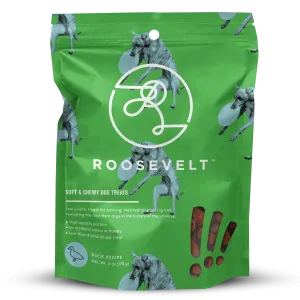 Roosevelt Soft & Chewy Dog Treats Duck Recipe