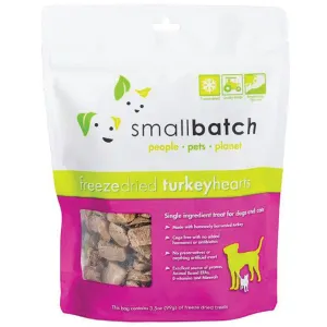 SmallBatch Freeze-Dried Turkey Heart Dog & Cat Treats  - 3.5oz