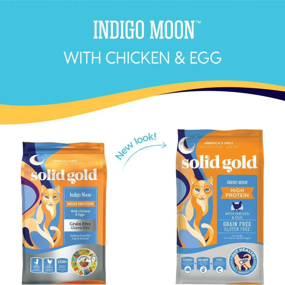 Solid Gold Indigo Moon with Chicken & Eggs Dry Cat Food