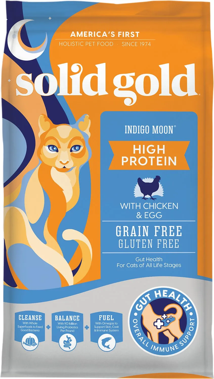 Solid Gold Indigo Moon with Chicken & Eggs Dry Cat Food