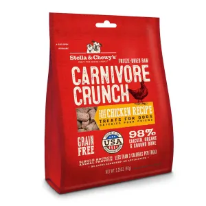 Stella & Chewy's Carnivore Crunch Chicken Dog Treats