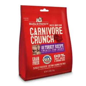 Stella & Chewy's Carnivore Crunch Turkey Recipe Dog Treats