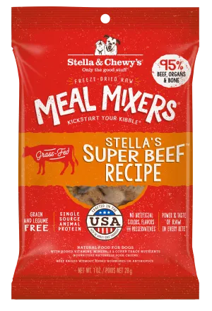 Stella & Chewy's Freeze Dried Raw Stella's Super Beef Meal Mixers