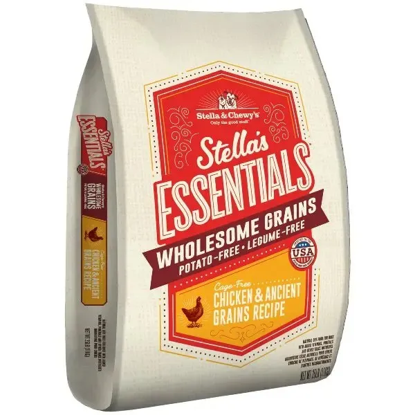 Stella & Chewy's Stella's Essentials Kibble Cage Free Chicken & Wholesome Grains Recipe Dry Dog Food
