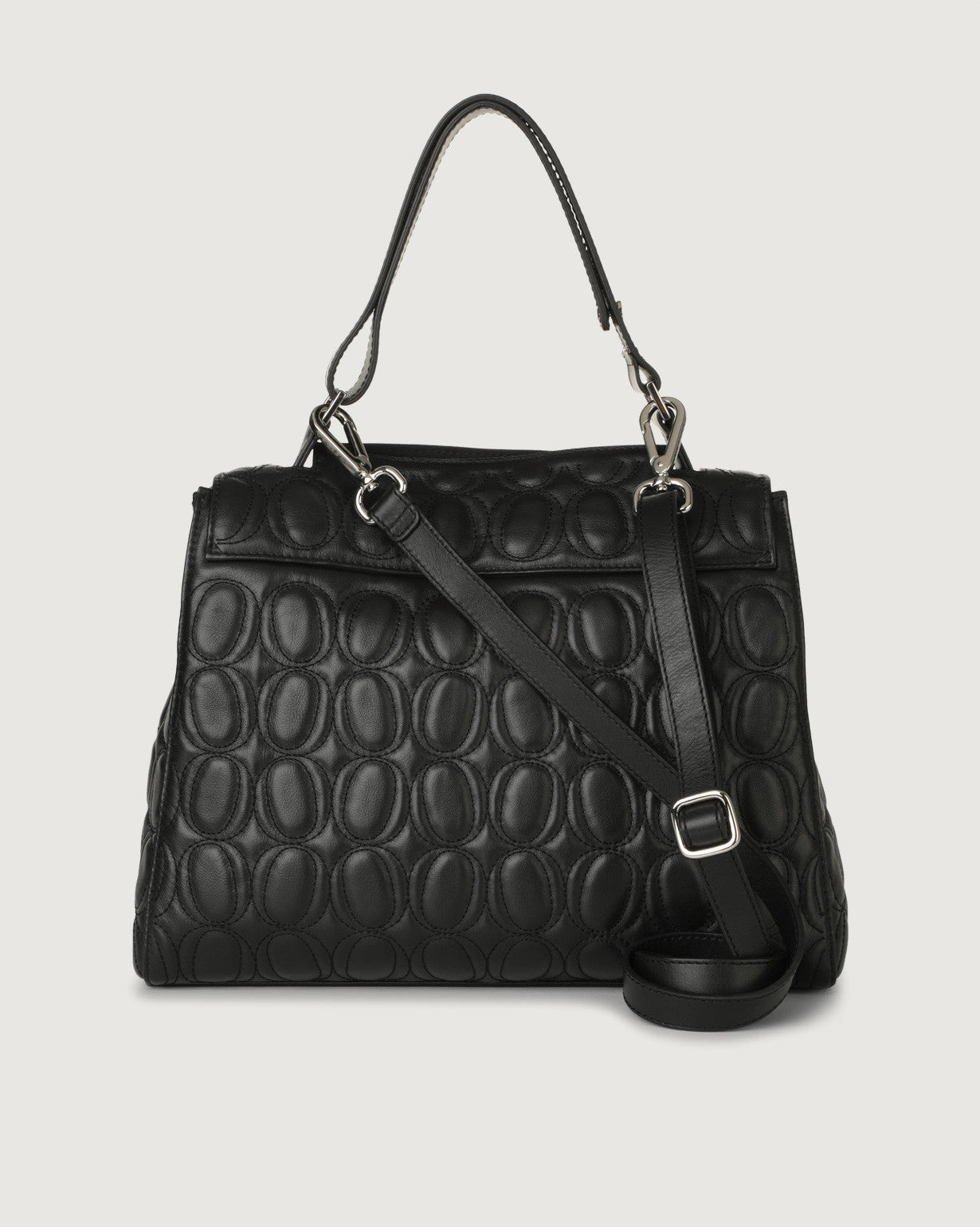 Sveva Small Monogram Small Handbag - Black