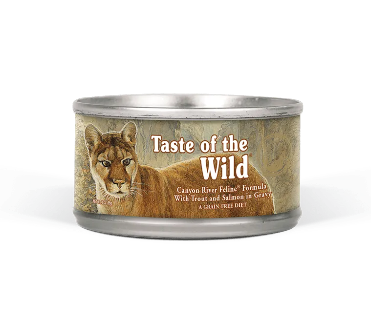 Taste of the Wild Canyon River Canned Cat Food