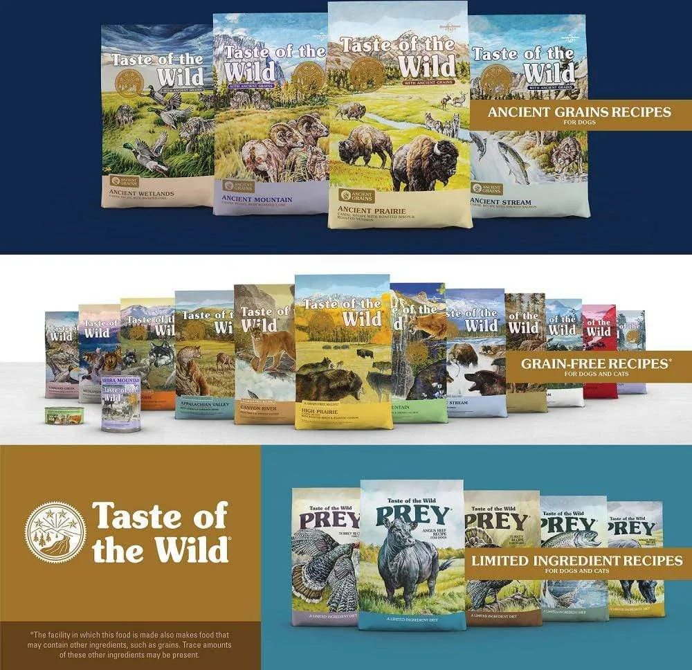Taste Of The Wild Pine Forest Formula with Venison & Legumes Dry Dog Food