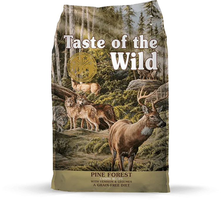 Taste Of The Wild Pine Forest Formula with Venison & Legumes Dry Dog Food