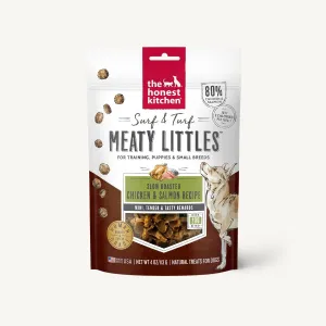 The Honest Kitchen Chicken & Salmon Recipe Surf & Turf Meaty Littles For Dogs