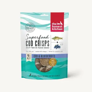 The Honest Kitchen Cod & Blueberry Superfood Cod Crisps For Dogs