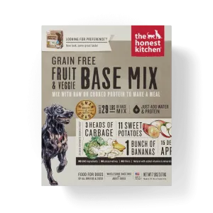 The Honest Kitchen Grain Free Fruit & Veggie Recipe Dog Food Base Mix