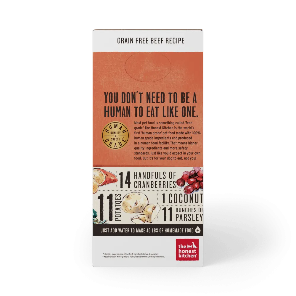 The Honest Kitchen LOVE Grain Free Beef All Life Stages Dog Food