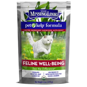 The Missing Link Pet Kelp Feline Well-Being Supplement for Cats