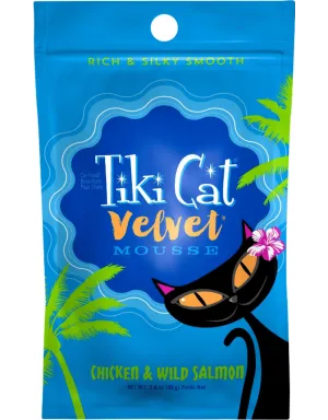 Tiki Cat Velvet Mousse Chicken & Wild Salmon