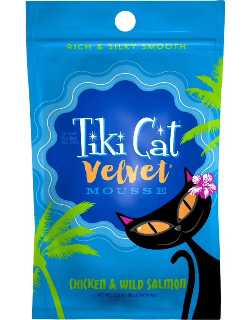 Tiki Cat Velvet Mousse Chicken & Wild Salmon