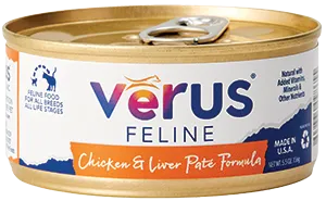 VeRUS Chicken & Liver Pate Formula Canned Cat Food