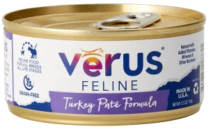 VeRUS Grain-Free Turkey Pate Formula Canned Cat Food