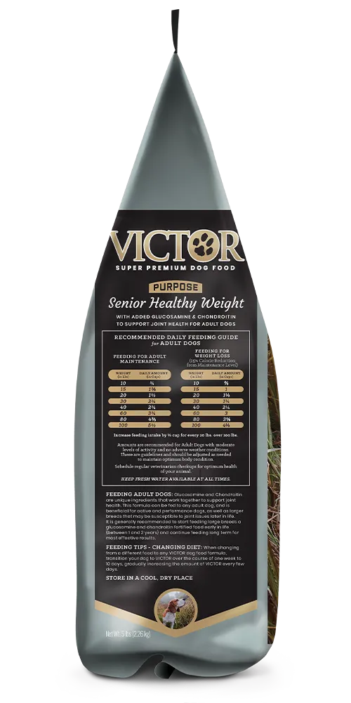 Victor Purpose Senior Healthy Weight Dry Dog Food, 5lb