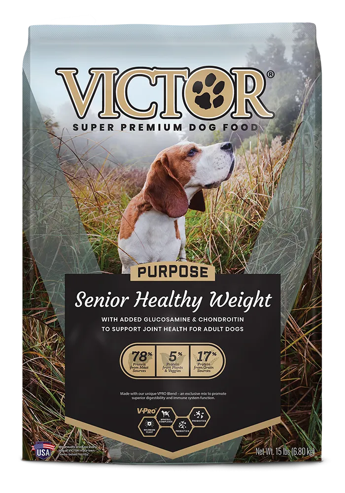 Victor Purpose Senior Healthy Weight Dry Dog Food, 5lb