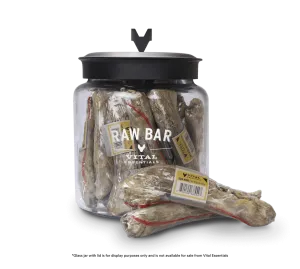 Vital Essentials Raw Bar Freeze-Dried Duck Neck Dog Treats