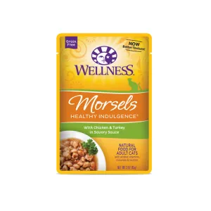 Wellness Healthy Indulgence Turkey and Chicken Cat Pouches