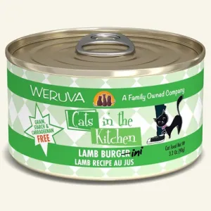 Weruva Cats in the Kitchen Lamb Burgerini Cat Food