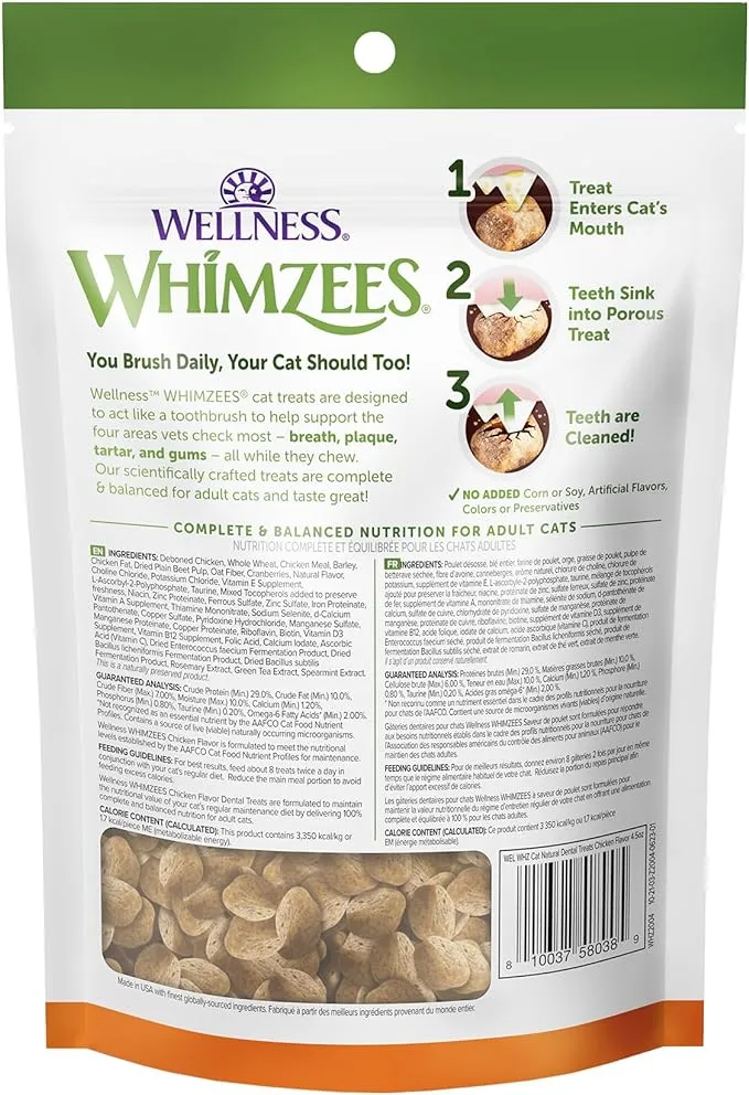 WHIMZEES Chicken Cat Dental Treats