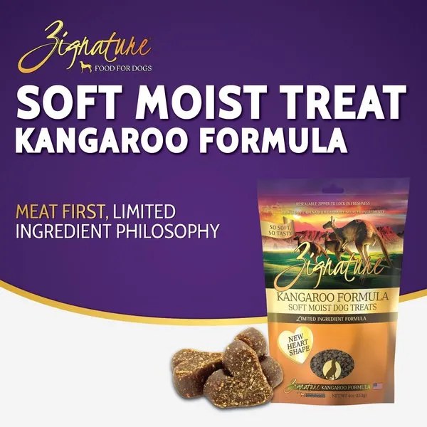 Zignature Kangaroo Flavored Soft Dog Treats