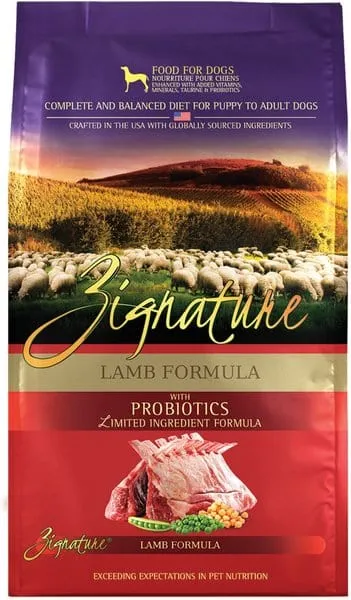 Zignature Limited Ingredient Lamb Formula Dry Dog Food Small Bag