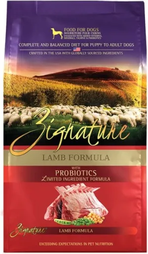 Zignature Limited Ingredient Lamb Formula Dry Dog Food Small Bag