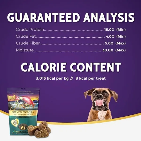 Zignature Salmon Flavored Soft Dog Treats
