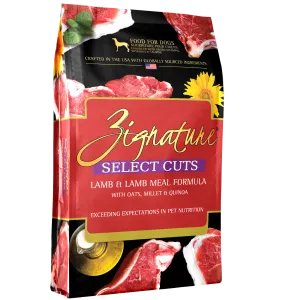 Zignature Select Cuts Lamb Formula Dry Dog Food