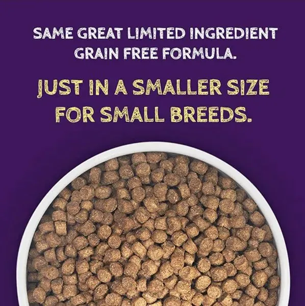 Zignature Small Bites Grain Free Zssential Formula Dry Dog Food